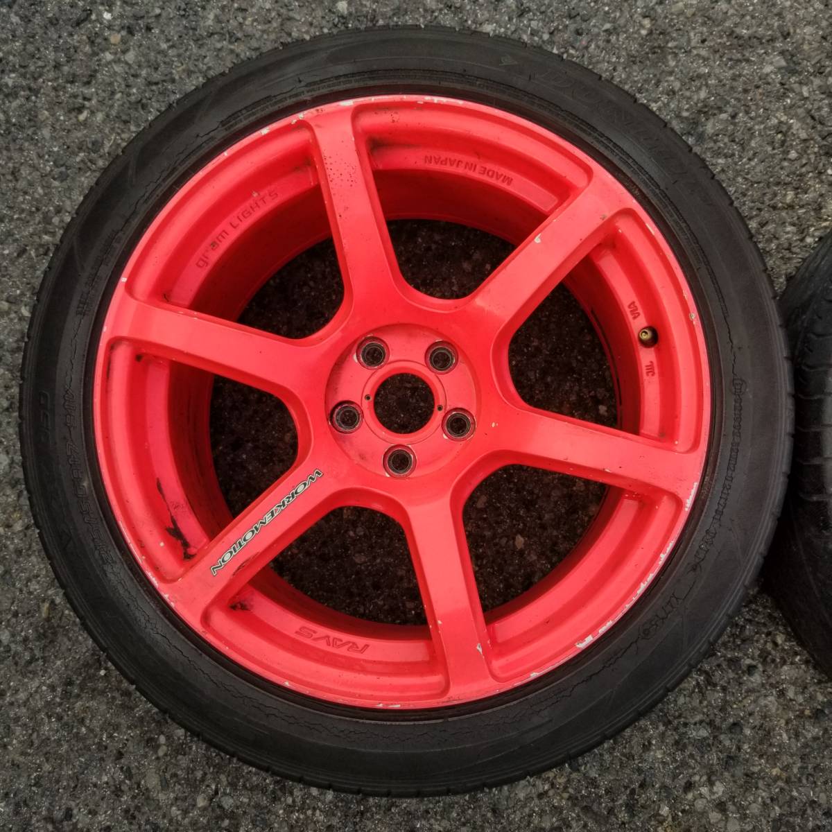 HT RAYS レイズ glamlight グラムライツ RAYS 57C6 17インチ 9J 