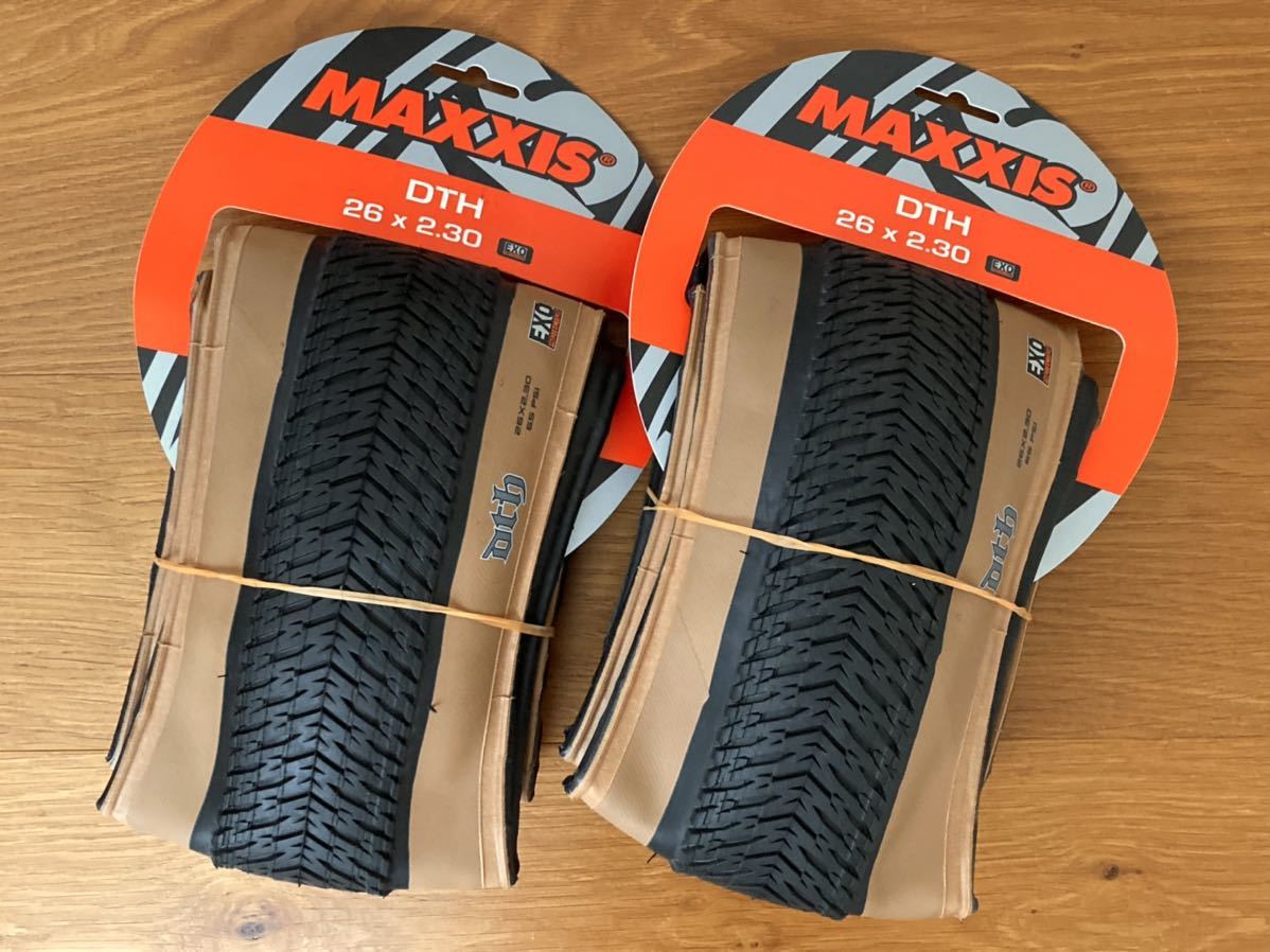 【未使用】Maxxis DTH EXO 26x2.30 マキシス タンウォール　MTB グラベル surly サーリー