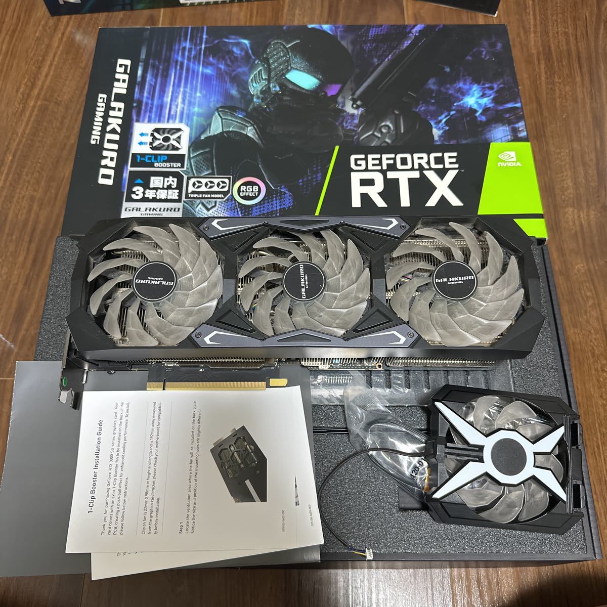 玄人志向 GALAKURO GAMING GG-RTX3080-E10GB/TP 非LHR① 