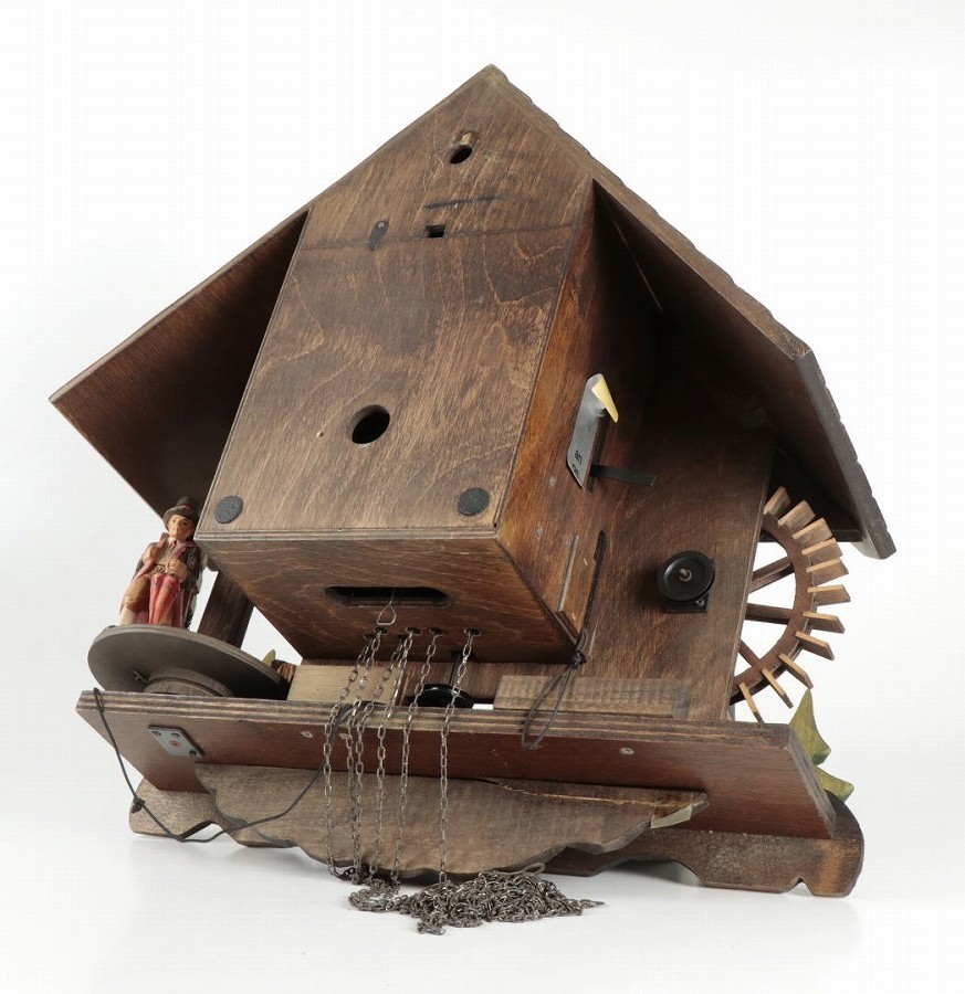 スイス製 CUENDET からくり 鳩時計 掛時計 ジャンク品扱い