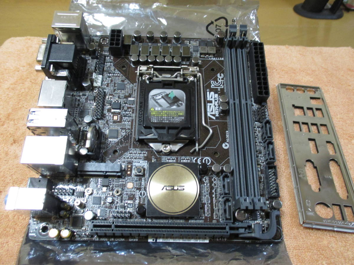  BIOS確認のみ ASUS H97I-PLUS マザーボード LGA1150(ASUSTeK)｜売買されたオークション情報、yahooの商品情報をアーカイブ公開 - オークファン ASUSTeK