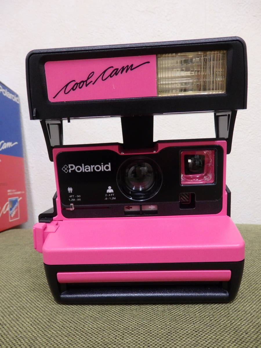 ポラロイド Polaroid 636 ピンク PINK ポラロイドカメラ　レトロ T6-4.9） 日本ポラロイド / Polaroid CoolCam / クールカム ピンク 636
