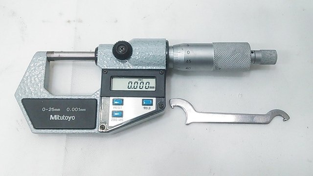 1円 Mitutoyo デジタルマイクロメータ― 日本測定工具 日本測定工具