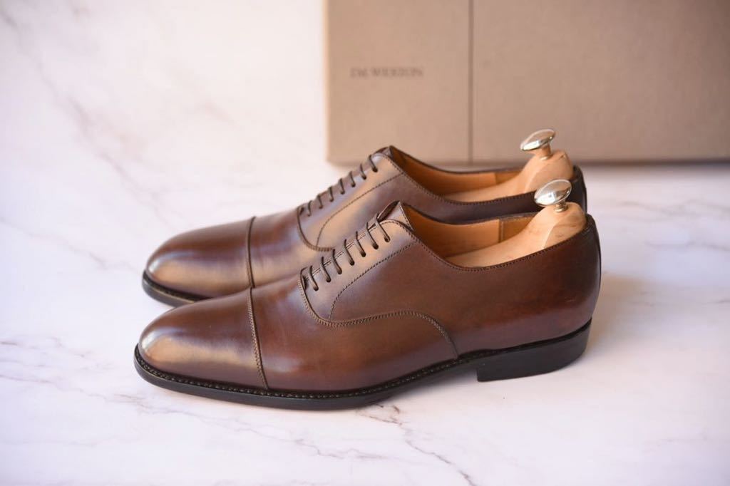 JMウエストン J.M.WESTON 415 ストレートチップ 6E ダークブラウン J6 