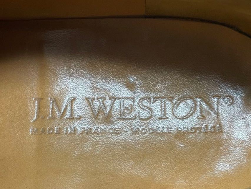 JMウエストン J.M.WESTON 415 ストレートチップ 6E ダークブラウン J6 