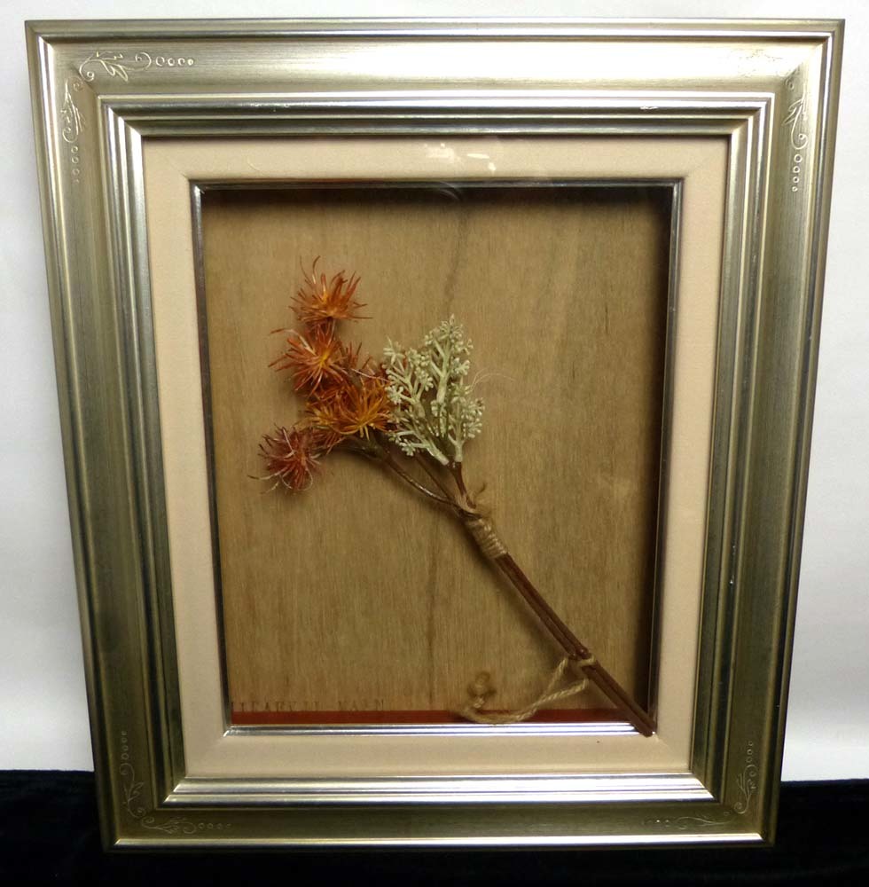 DIY手造り◇油絵F6号サイズ用の流木での額縁フレーム