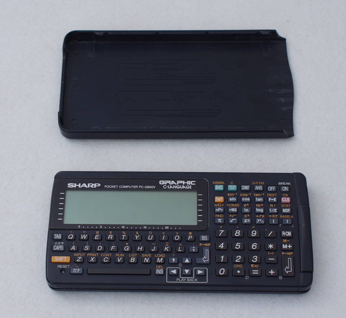 動作品 SHARP PC-G850S ポケットコンピュータ 全キー確認済 動作品