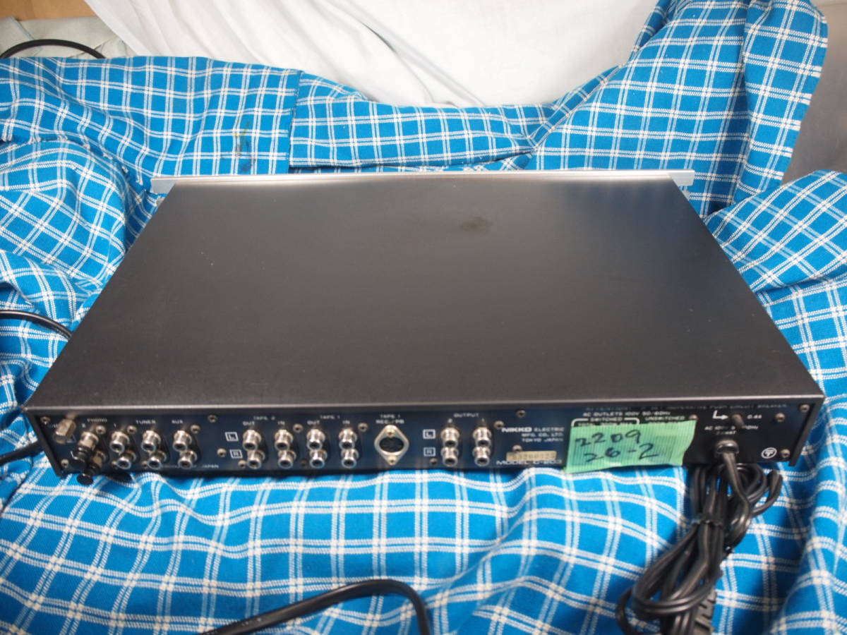 NIKKO 値上げ ニッコー C-203 オールFET プリアンプ 完動美品 （3ヶ月