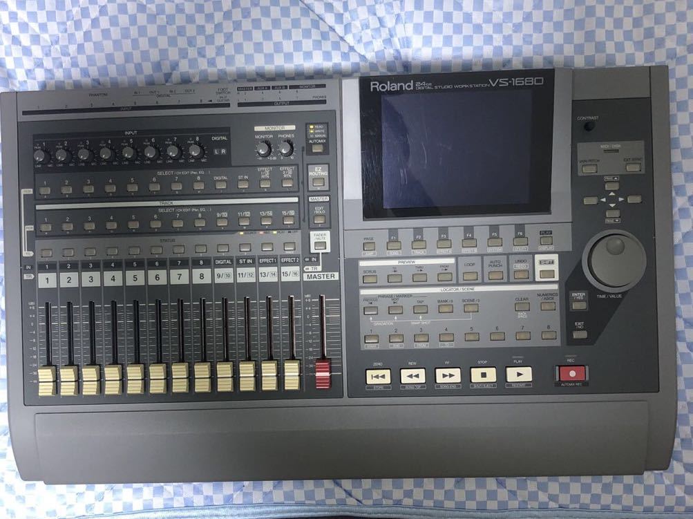 得価，格安 Roland VS-1680 マルチトラックレコーダー HDDをSDカードへ交換