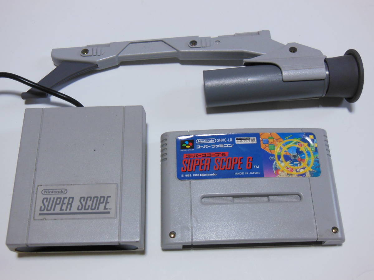 ニンテンドー】スパーファミコン用 スーパースコープ6 ソフト＋