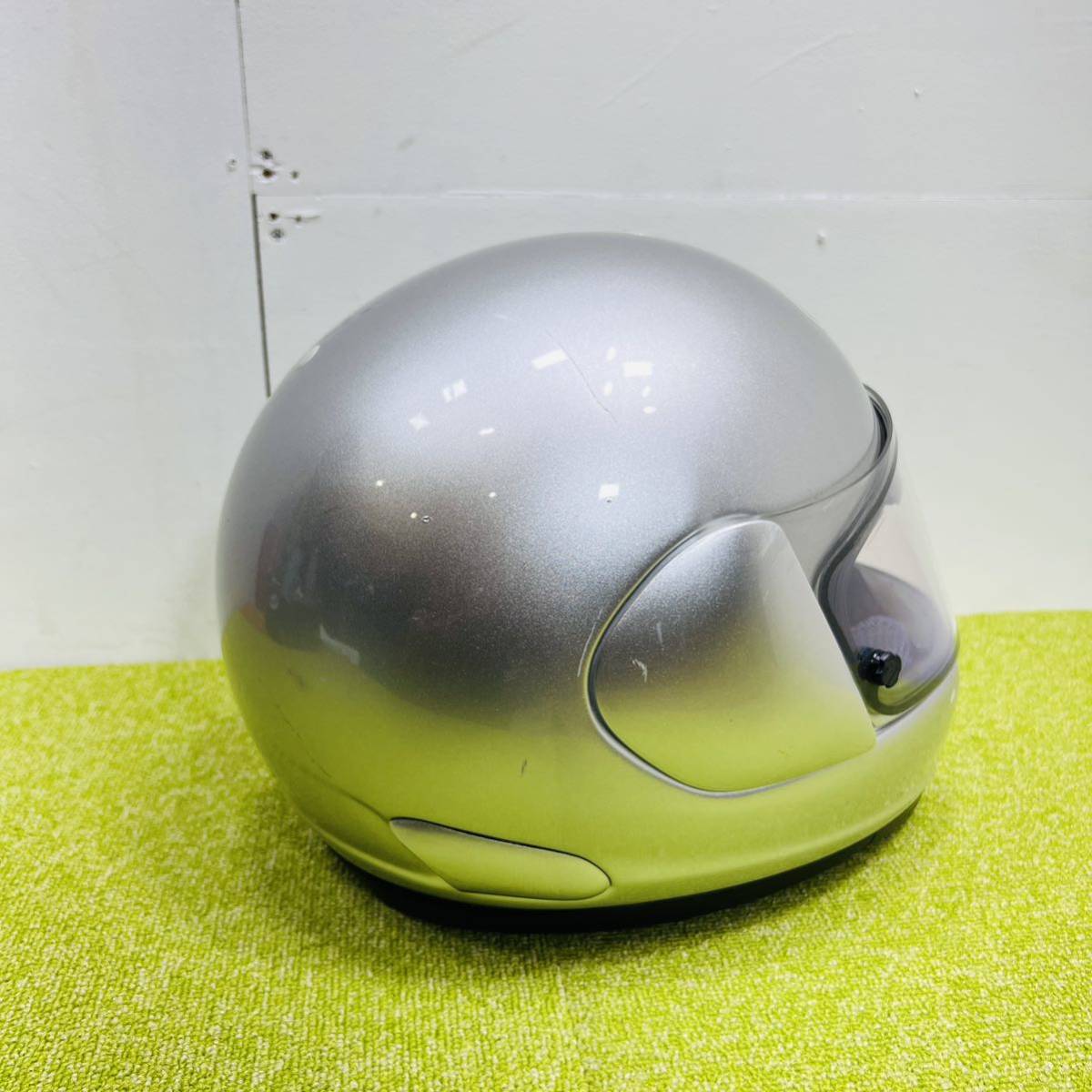 220923-7】Arai フルフェイスヘルメット Rapide-OV 銀 2005年製 59.60