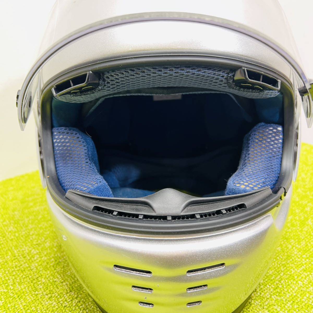 220923-7】Arai フルフェイスヘルメット Rapide-OV 銀 2005年製 59.60