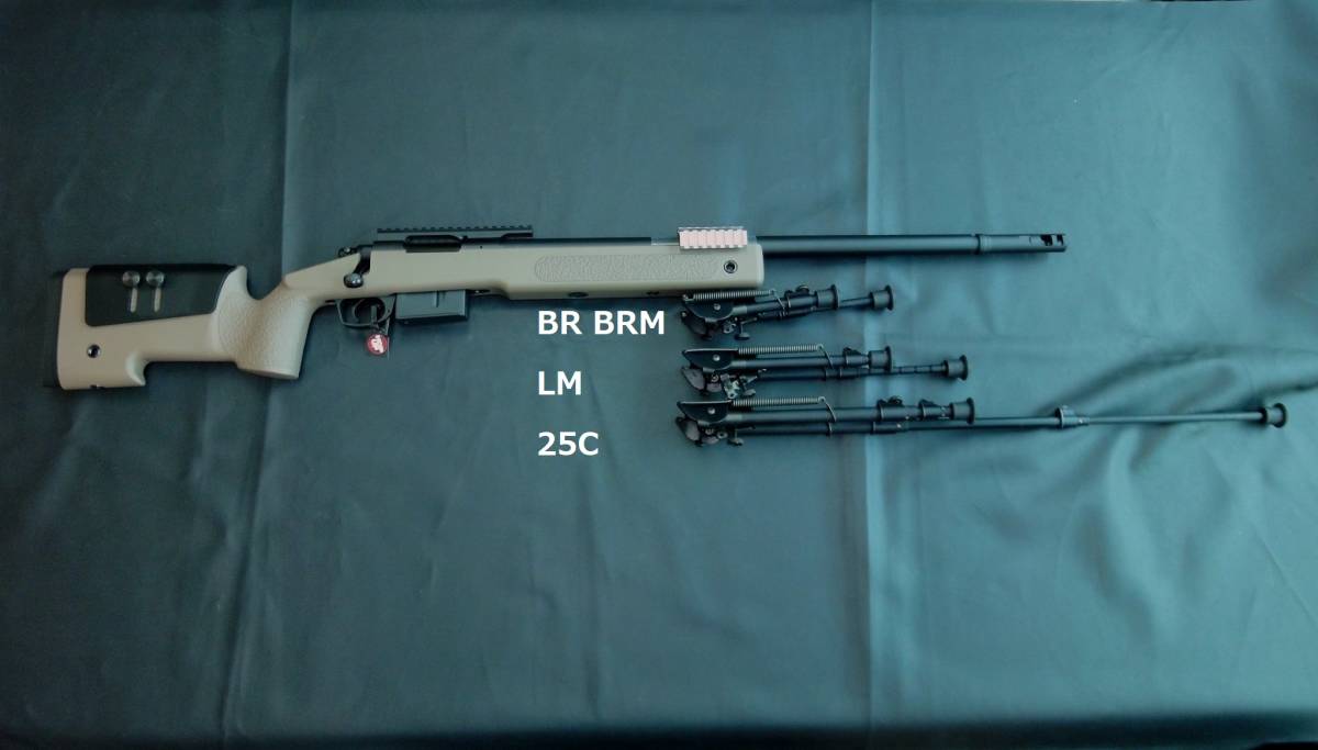実物 ハリス バイポッド S-LM SR25 mk11 M110 MK12 スイング 首振り 
