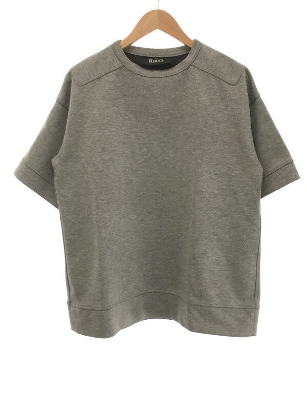 THE RERACS ザ リラクス 18SS コットンポリエステルスウェットカットソー グレー サイズ:48 メンズ