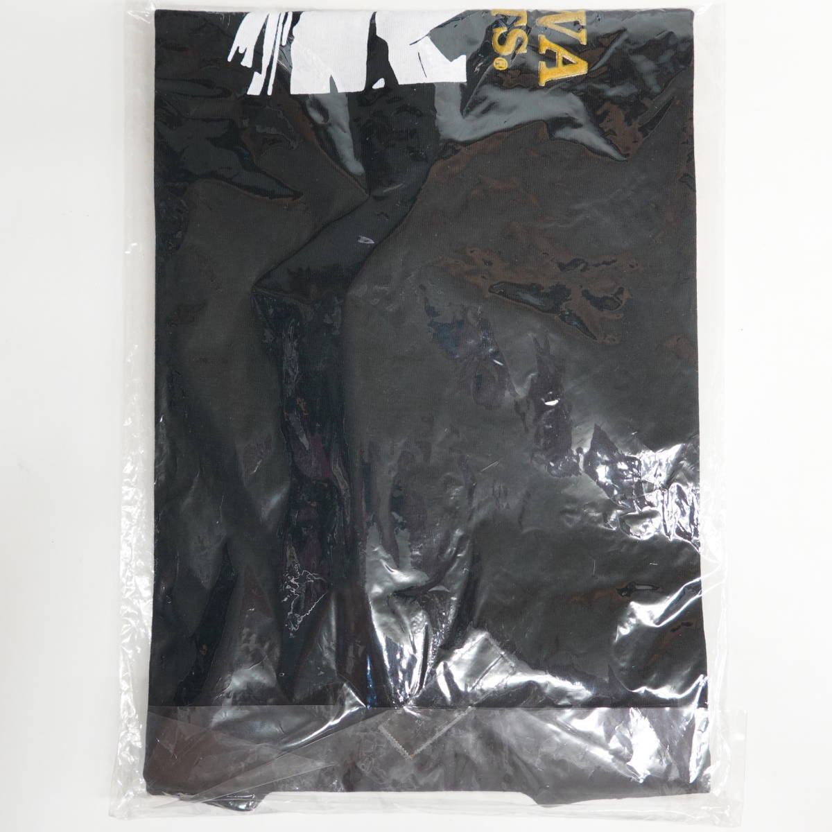 2868矢沢永吉Tシャツ シルエット 立体文字 YAZAWA CLUB 黒 未開封