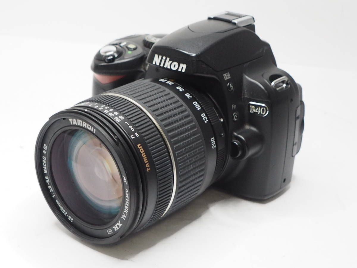 D40 Nikon Digital SP D40に取り付けてみると・・・』 正常動作品 