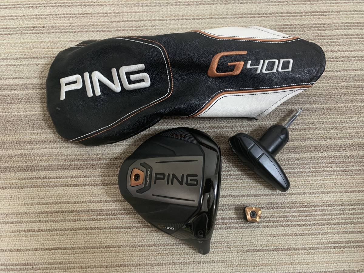 ☆PING ☆G400☆LST☆名器☆10度☆純正ヘッドカバー＆