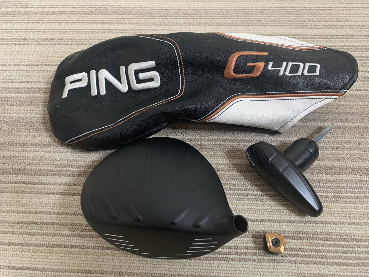 ☆PING ☆G400☆LST☆名器☆10度☆純正ヘッドカバー＆