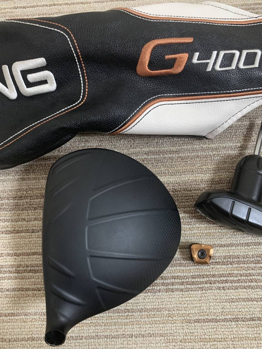 ☆PING ☆G400☆LST☆名器☆10度☆純正ヘッドカバー＆