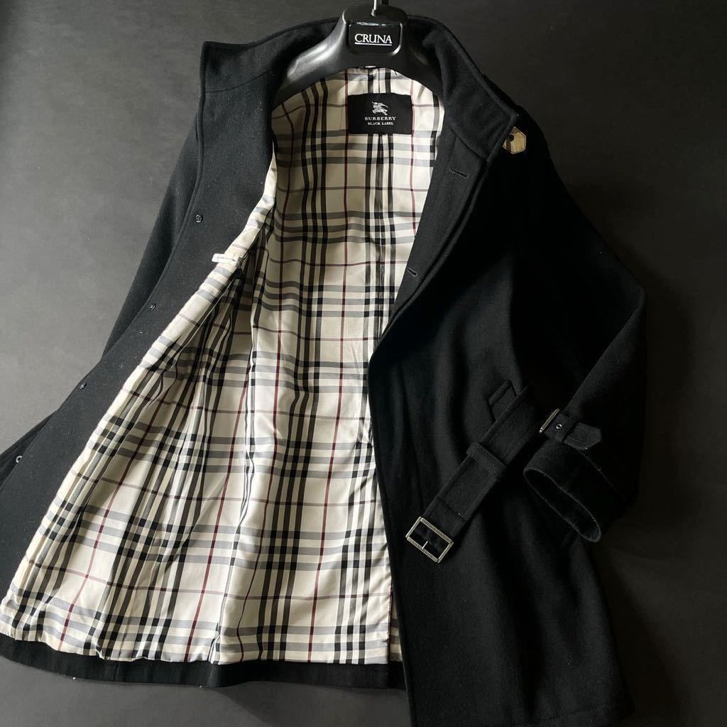 定価12万○美品 BURBERRY ○羊毛仕様!!○最高峰トレンチコート【ネック