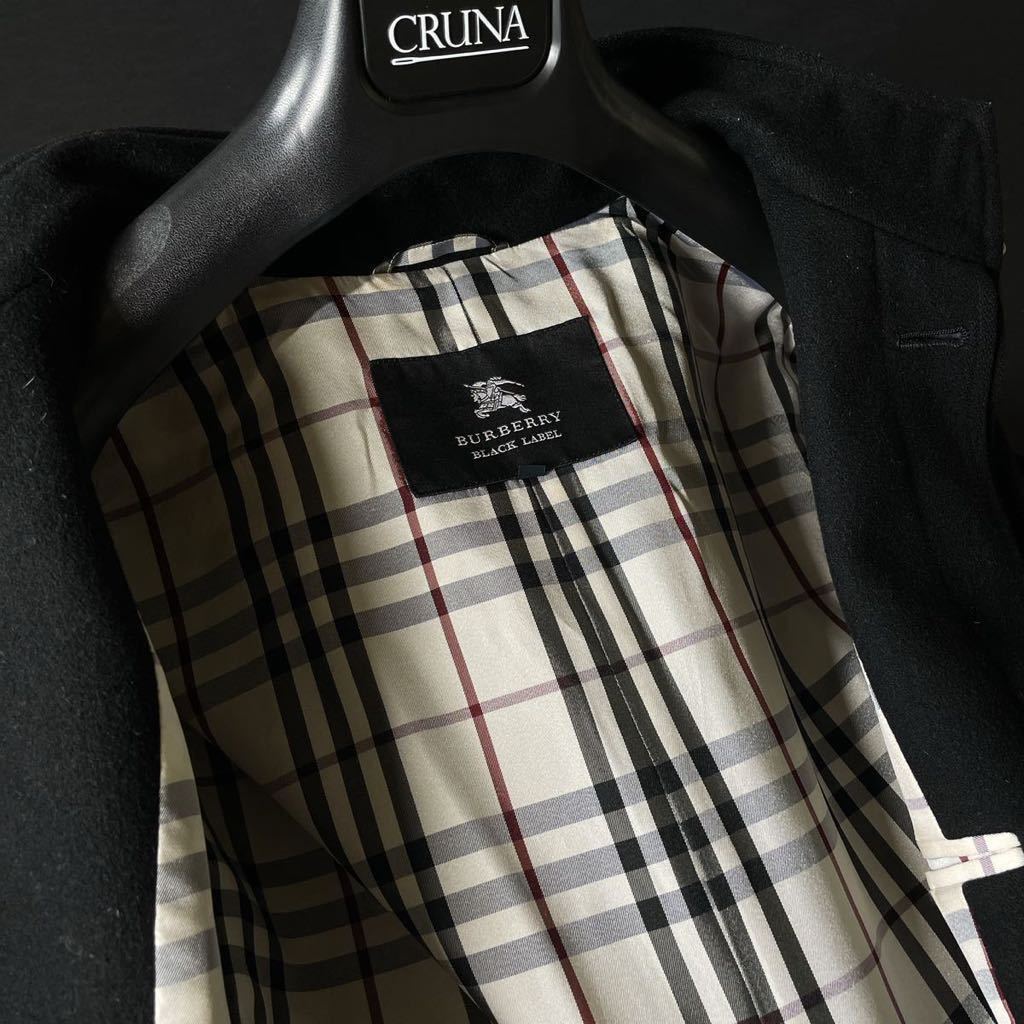 定価12万○美品 BURBERRY ○羊毛仕様!!○最高峰トレンチコート【ネック