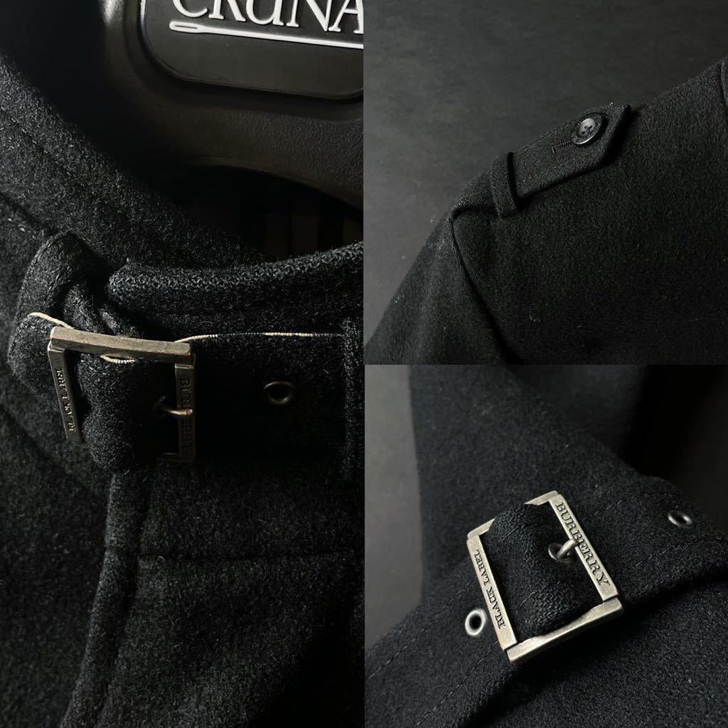 定価12万○美品 BURBERRY ○羊毛仕様!!○最高峰トレンチコート【ネック