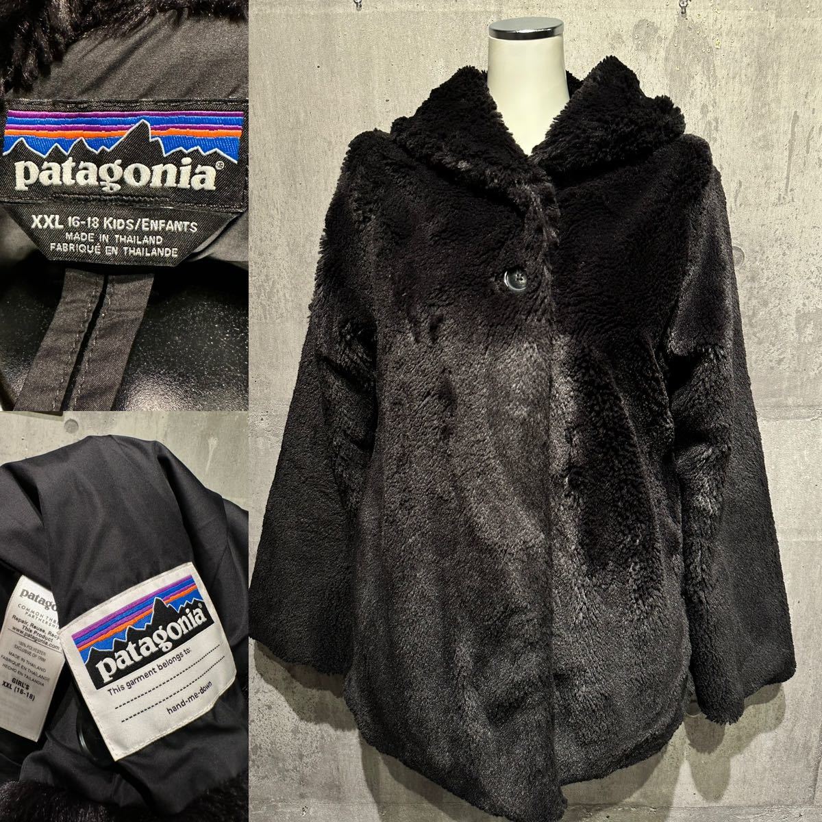 ふわふわ！美品！Patagonia パタゴニア フェイクファー エコファー 