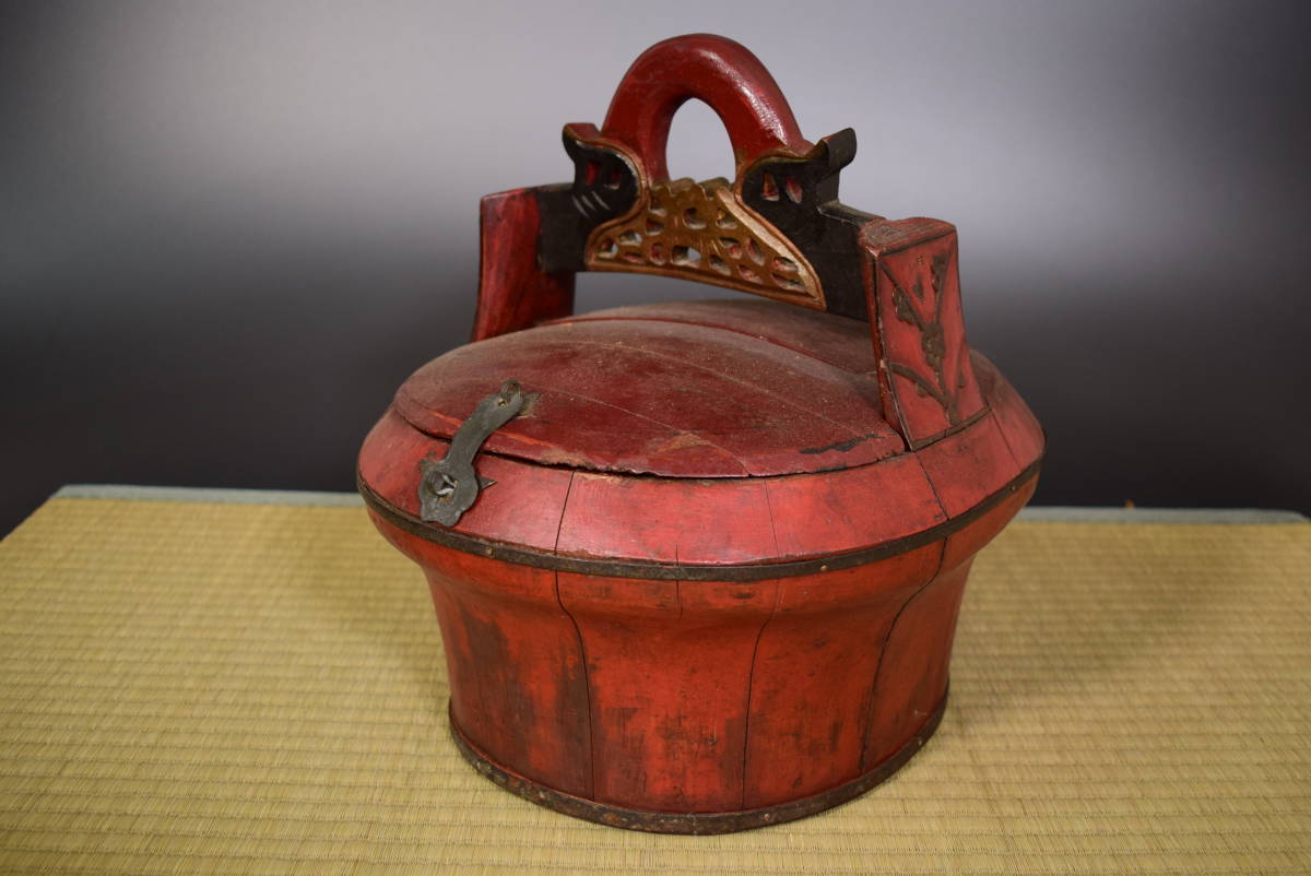 限定SALE，人気セール 和 4524 古美術収集家買出品 朝鮮古玩 李朝 木製 寄木彫刻手付箱 器局 煎茶道具 古民芸 唐物(木工、竹工芸)｜売買されたオークション情報、yahooの商品情報をアーカイブ公開 - オークファン 木工、竹工芸