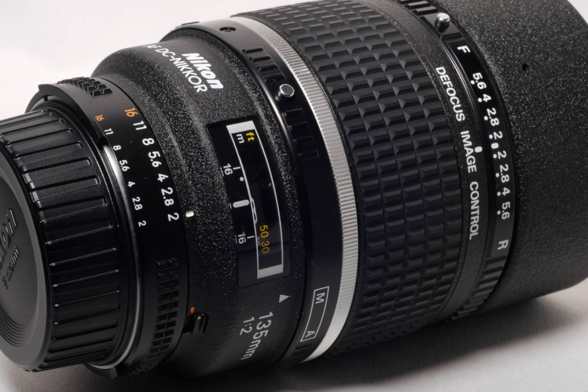 Nikon ニコン DC AF Nikkor 135mm F2 中望遠 AFレンズ 中古 実用品 【 オールド レンズ ボケ ふんわり フィルム カメラ_5