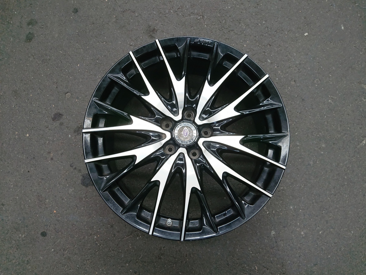 社外ホイール1本 WORK PIETRA CT2(ワーク ピエトラ CT2) ブラック  