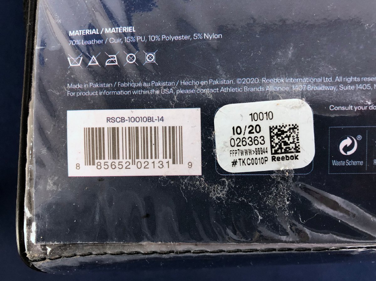 ☆中古品☆レザーボクシンググローブ 14oz/L Reebok リーボック ○即決