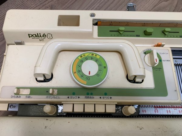 brotherブラザー編機 パリエ8 KH-881 ジャンク品 保証書未記入 brotherブラザー編機 パリエ8 KH-881 ジャンク品 保証書未記入