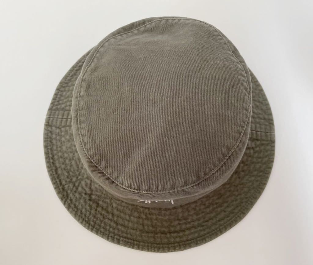 90s レア!! 名作!! OLD STUSSY HAT ステューシー ストックロゴ 刺繍