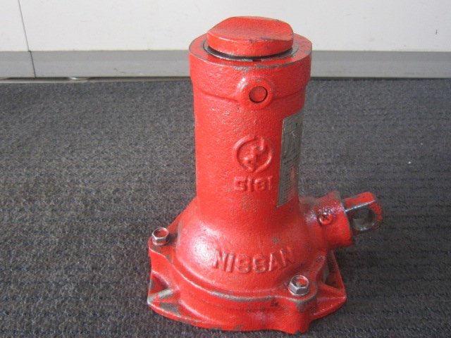 【中古品】日産 NISSAN メカニカルジャッキ 2t 全高190-410mm 機械式 ギアー式 スクリュージャッキ ジャーナルジャッキ ギアジャッキ 