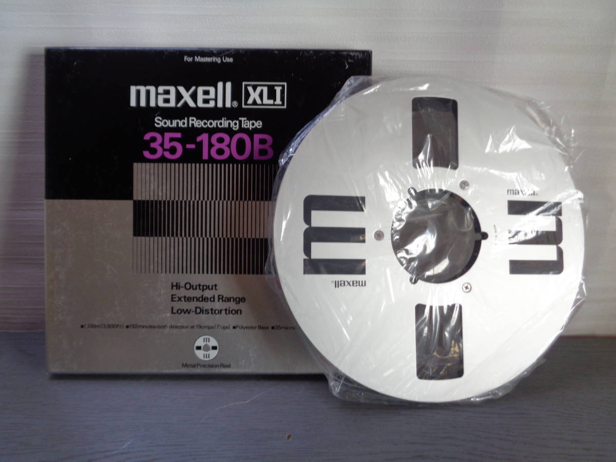 maxell XLI Maxell NEW-Sealed 35-180B(N) サウンド レコーディング