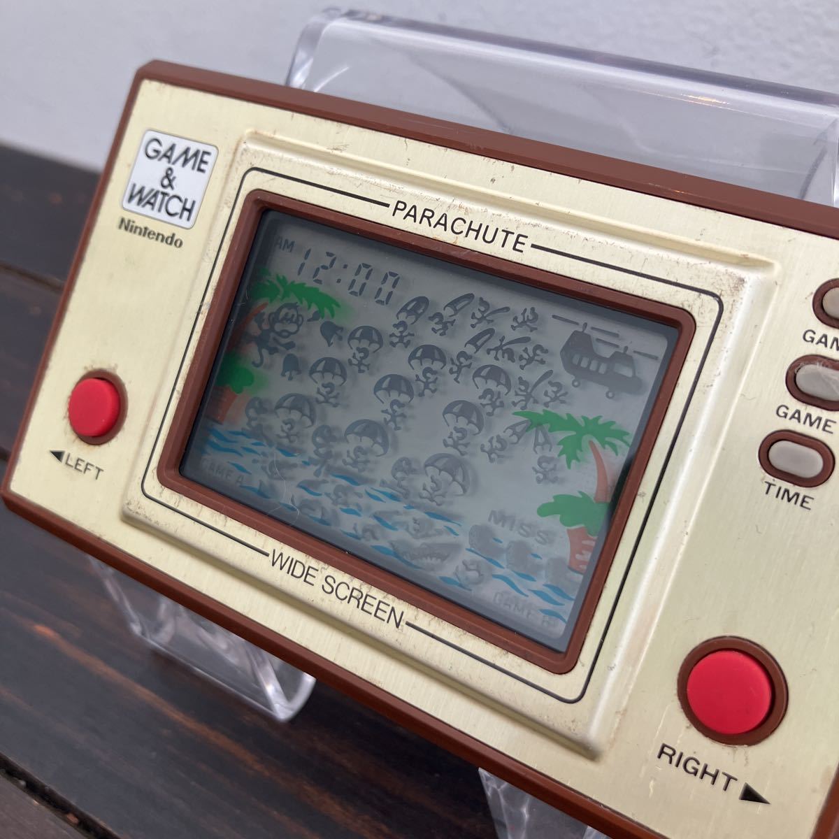 ゲームウォッチ パラシュート ※超美品 液漏れありません！任天堂 