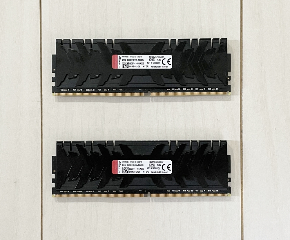 ジャンク】HyperX DDR4 32GB 3200MHz 16GBx2 ジャンク】CFD Gaming CX1