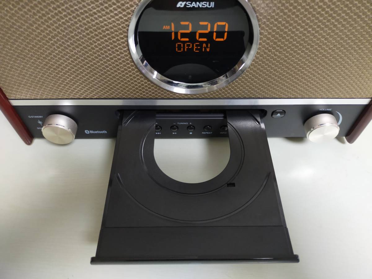 SANSUI サンスイ SMS800BT Bluetooth機能搭載CDステレオシステム