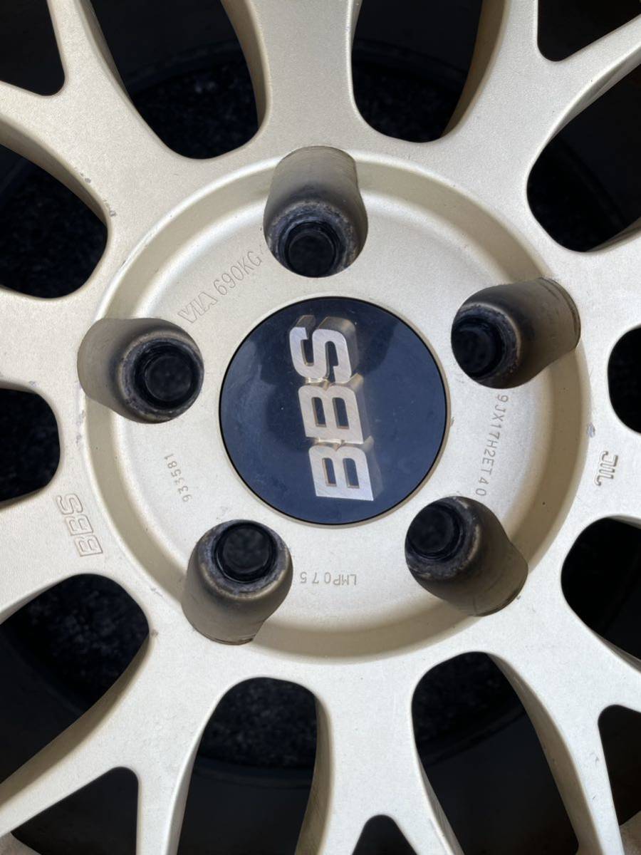 BBS LM 17インチ ４本　LMP075 9J +40 5H PCD114.3 _6