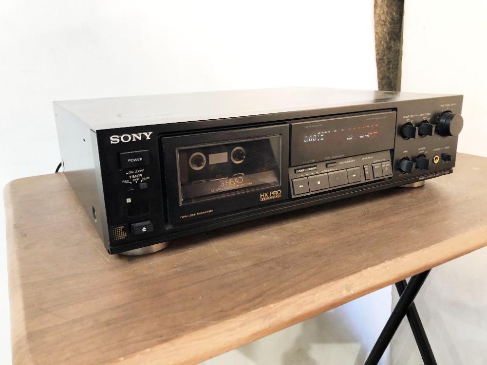 SONY/ソニー 3HEAD HX PRO ステレオ カセットデッキ STEREO CASSETTE DECK ジャンク扱い品 TC-K600 ...