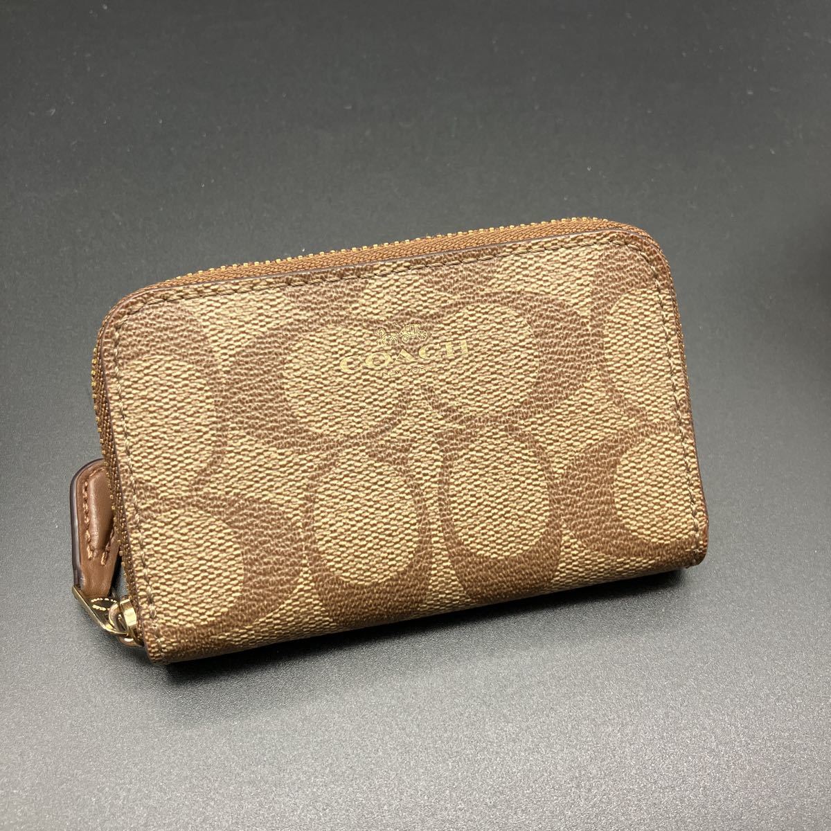 即決 COACH コーチ シグネチャー コインケース 小銭入れ COACH コーチ 