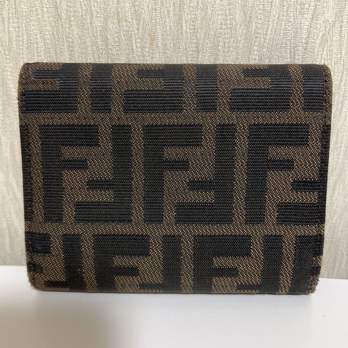 フェンディ FENDI 長財布 8M0308 ピーカブー レザー ネイビー 財布 