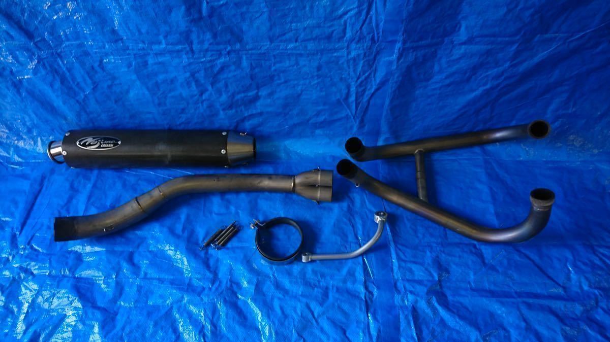 W650 W650フル テールパイプSチタン 絶版品希少NOJIMA ノジマ 