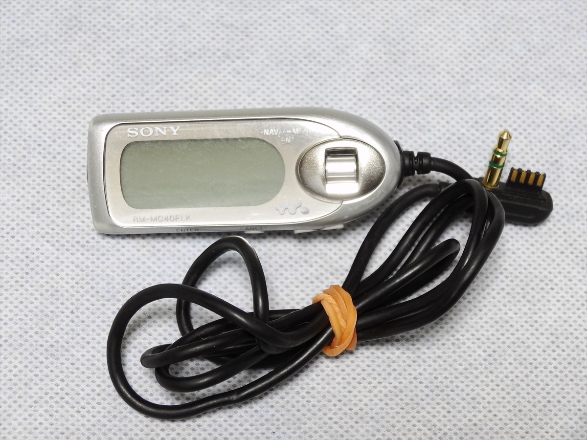 SONY ジョグダイヤルリモコン RM-MC40ELK ソニー 送料220円 MC40ELK