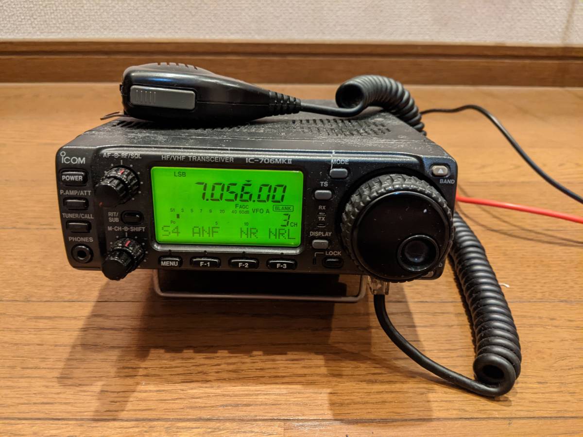 ICOM IC-706MK2 HF/50/144MHz 無線機 動作未確認 アマチュア無線 ICOM IC-706MK2 HF/50/144MHz 無線機 動作未確認