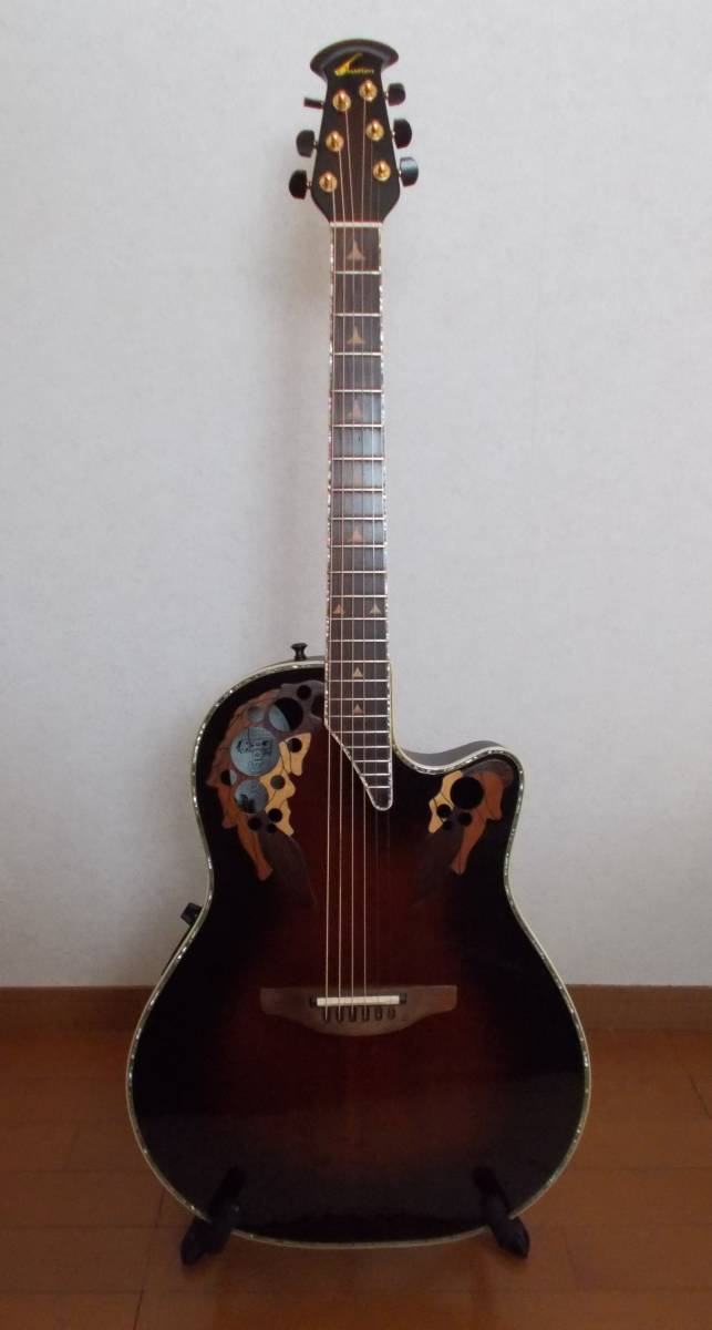 ☆USA製☆限定200本☆美品☆Ovation THE CRAFT 1768-X☆純正ハード 