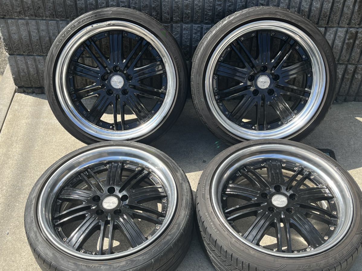 work ヴァリアンツァ 19x8.5j+36 9j+42 5H114.3 225/40R19 245/35R19 アルファード プリウスα ...