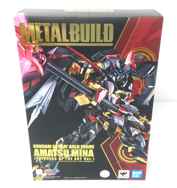 バンダイ METAL BUILD ガンダムアストレイ ゴールドフレーム 天ミナ