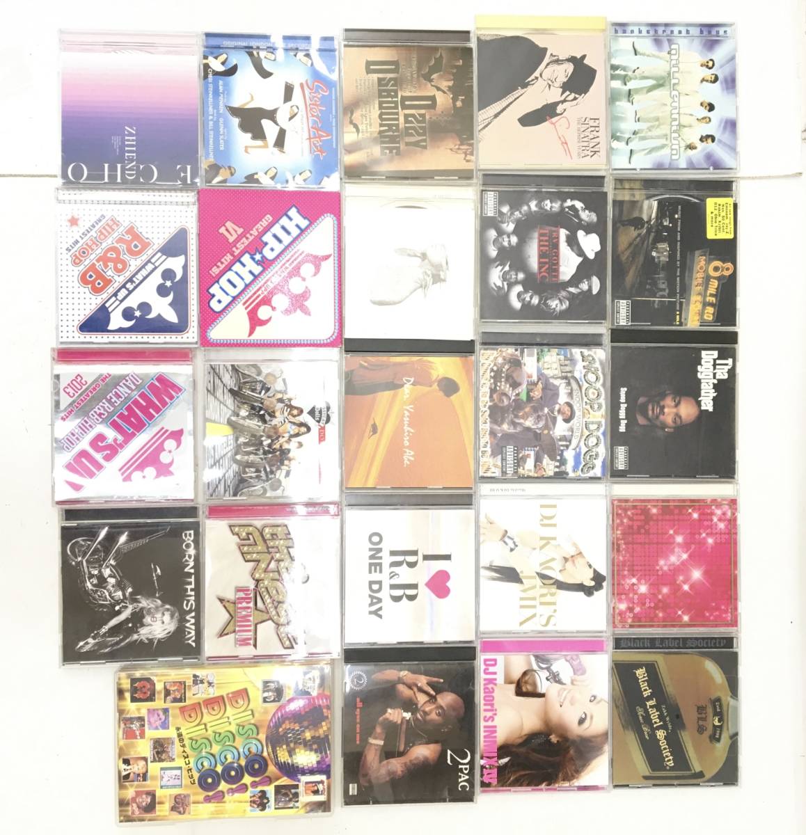 CDまとめ 約80枚 洋楽多め ディスコ HIP HOP DJ R＆B など 韓国 DJ