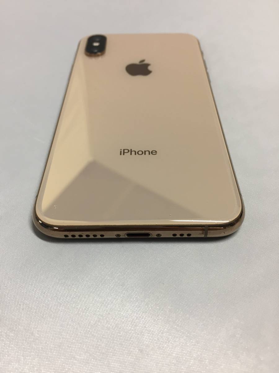 □完品 Apple iPhone Xs 256GB au ゴールド MTE22J/A 【22/1003/01